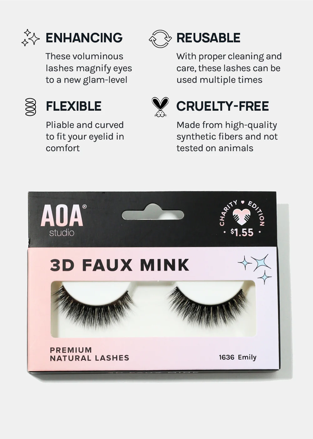 Paw Paw: 3D Faux Mink Lashes - Emily - Image 4