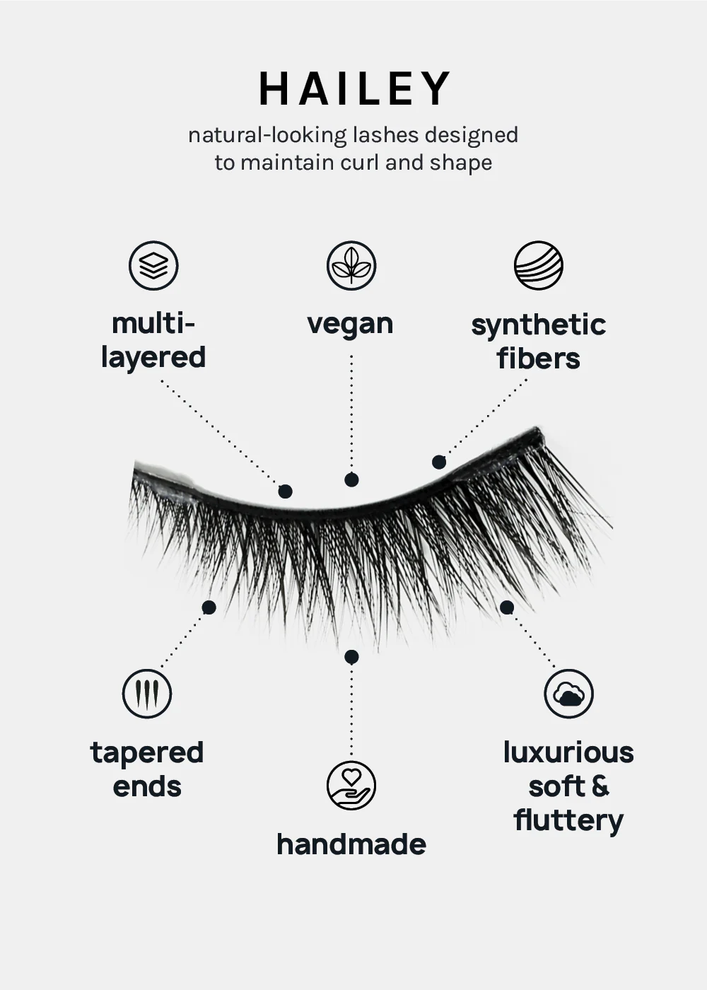 Paw Paw: 3D Faux Mink Lashes - Hailey - Image 3