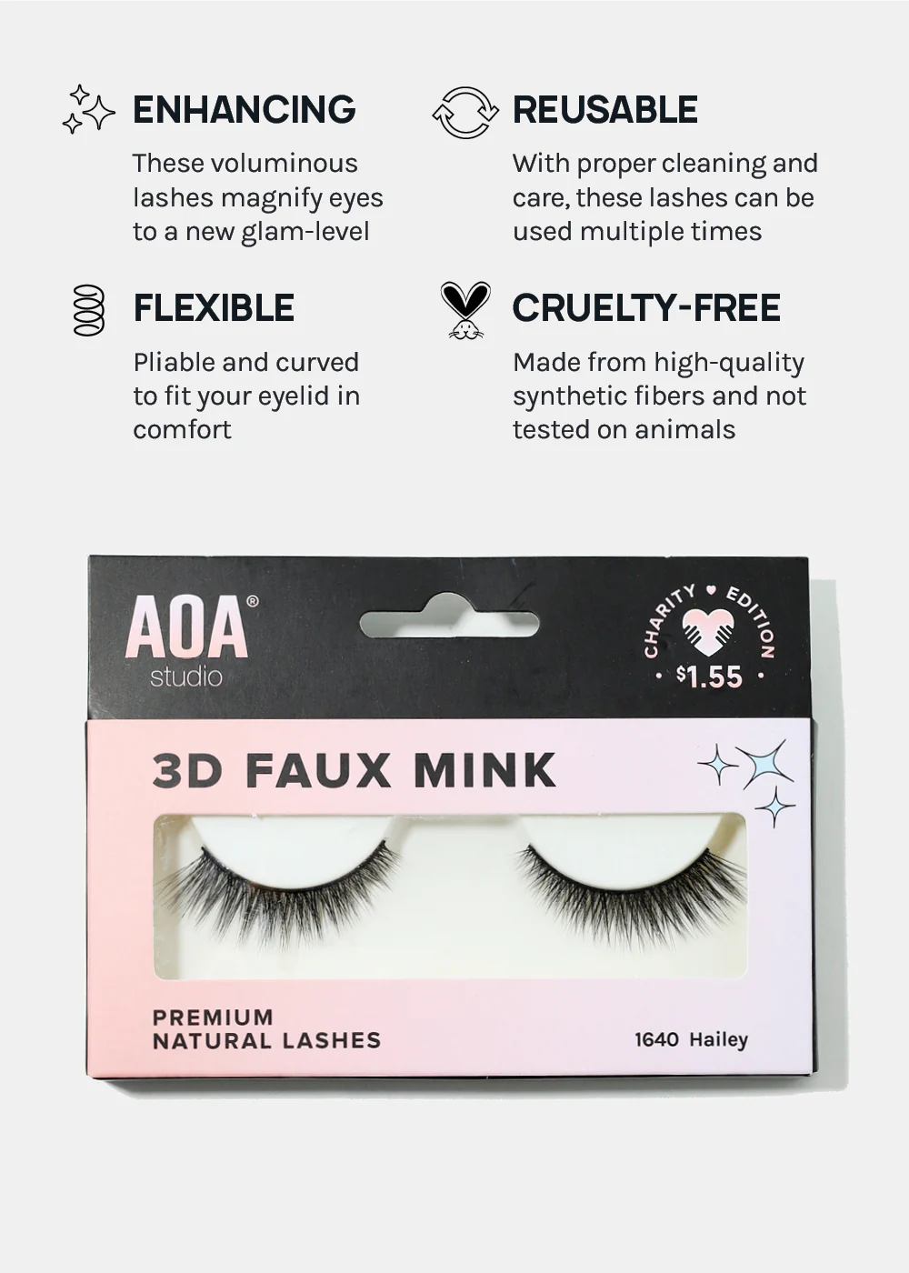 Paw Paw: 3D Faux Mink Lashes - Hailey - Image 4