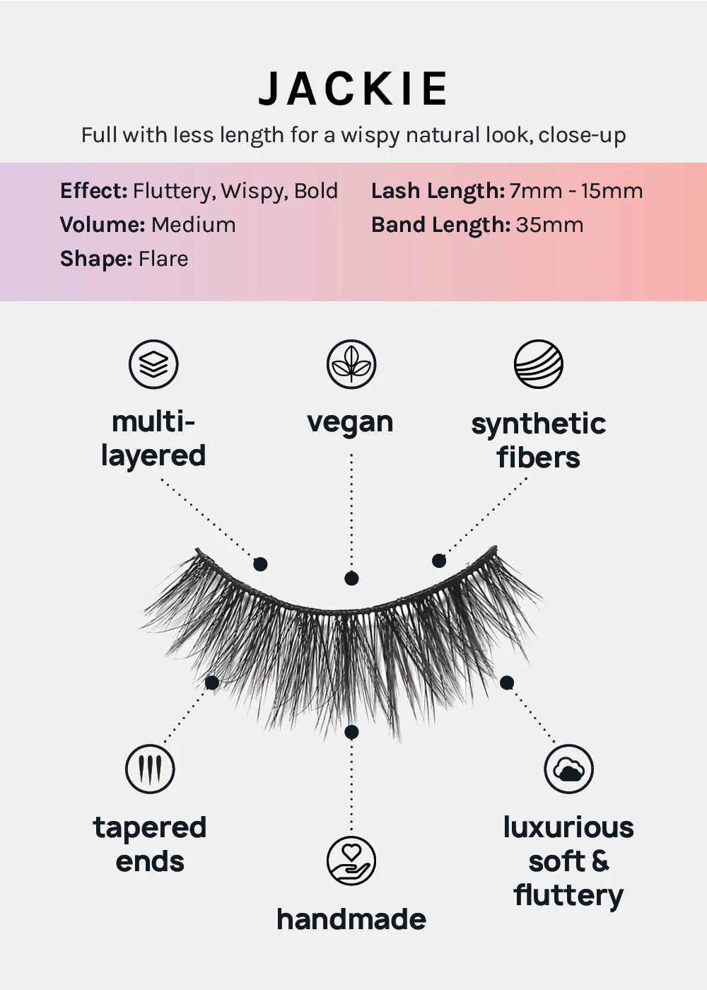 Paw Paw: 3D Faux Mink Lashes - Jackie - Image 4