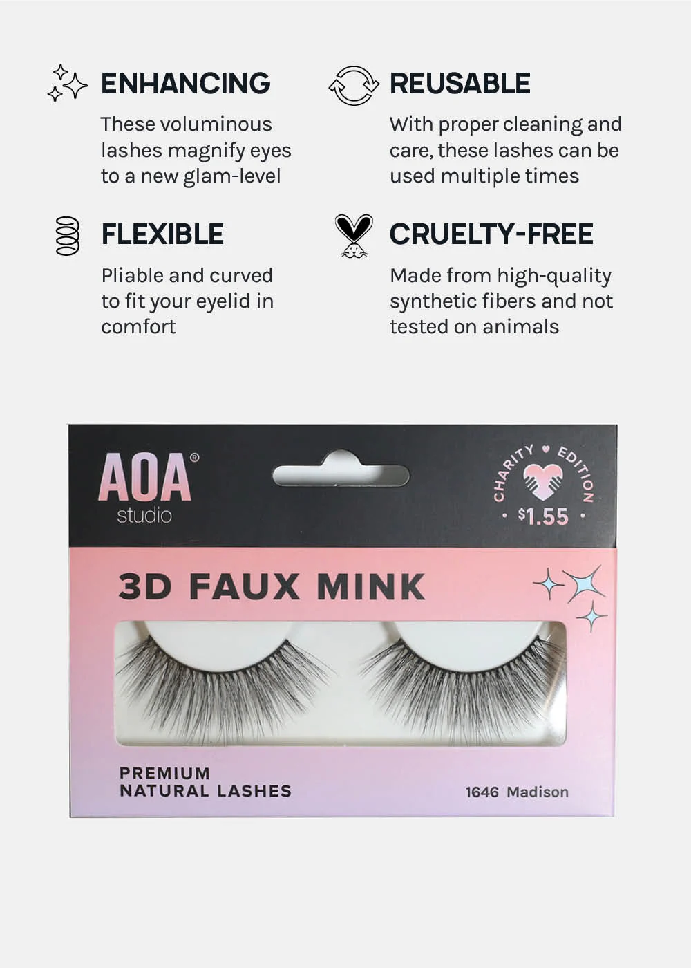 Paw Paw: 3D Faux Mink Lashes - Madison - Image 4