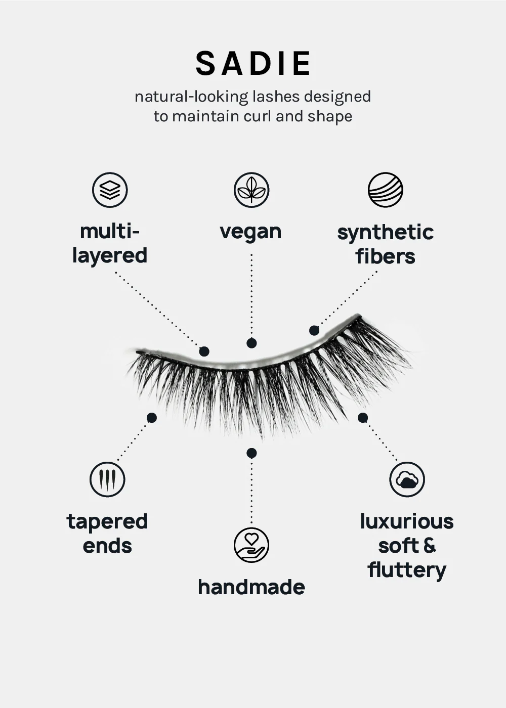 Paw Paw: 3D Faux Mink Lashes - Sadie - Image 3
