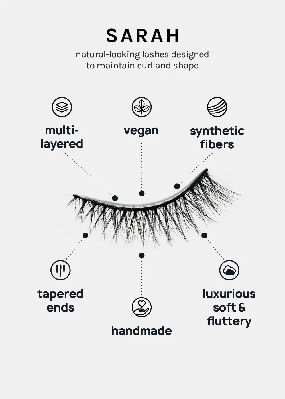 Paw Paw: 3D Faux Mink Lashes - Sarah - Image 3