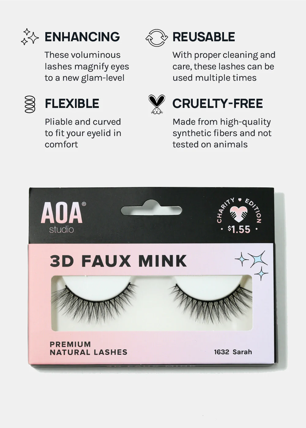 Paw Paw: 3D Faux Mink Lashes - Sarah - Image 4