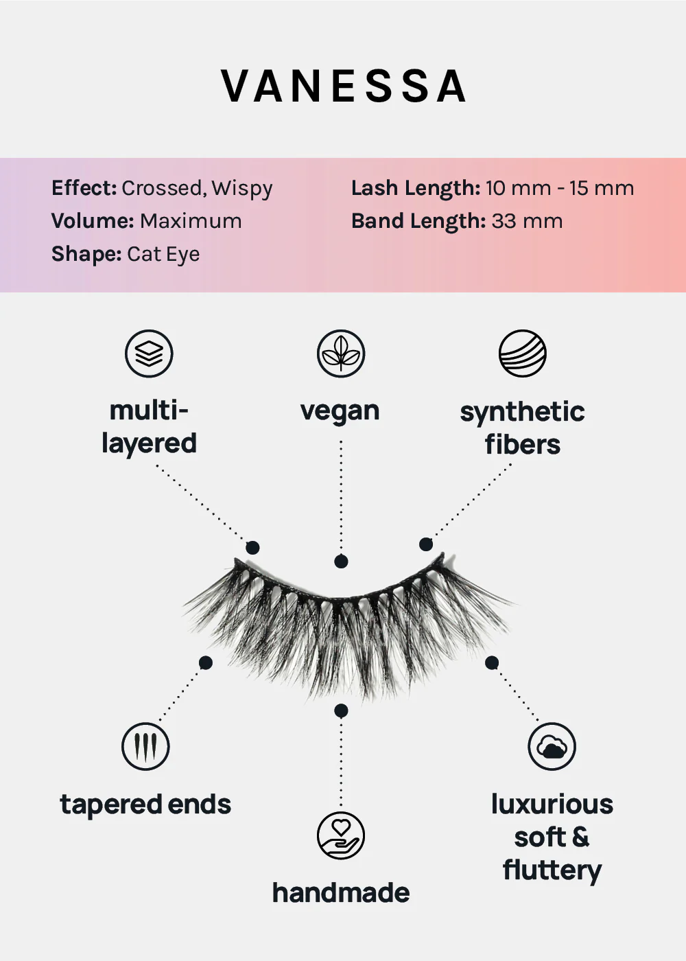 Paw Paw: 3D Faux Mink Lashes - Vanessa - Image 4