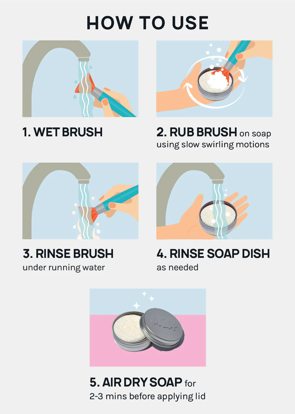 Paw Paw: Brush Cleaning Soap - Mango - Image 7