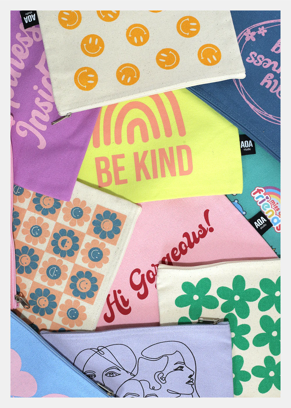 Paw Paw Canvas Bag - Moon Charms - Image 3