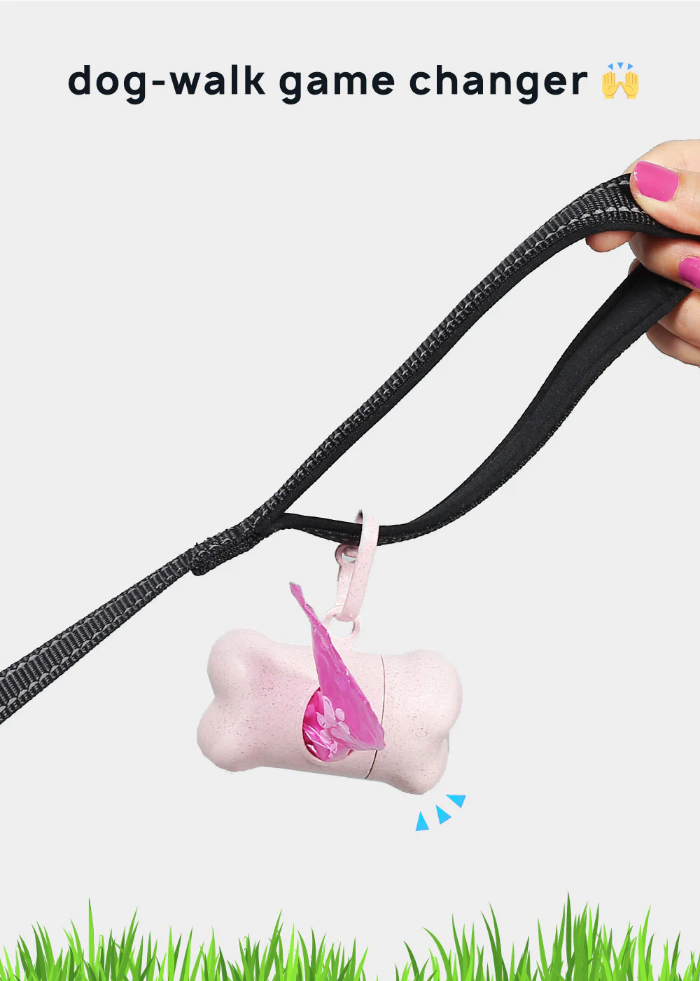 Paw Paw Poop Bag Dispenser + Bags - Image 2