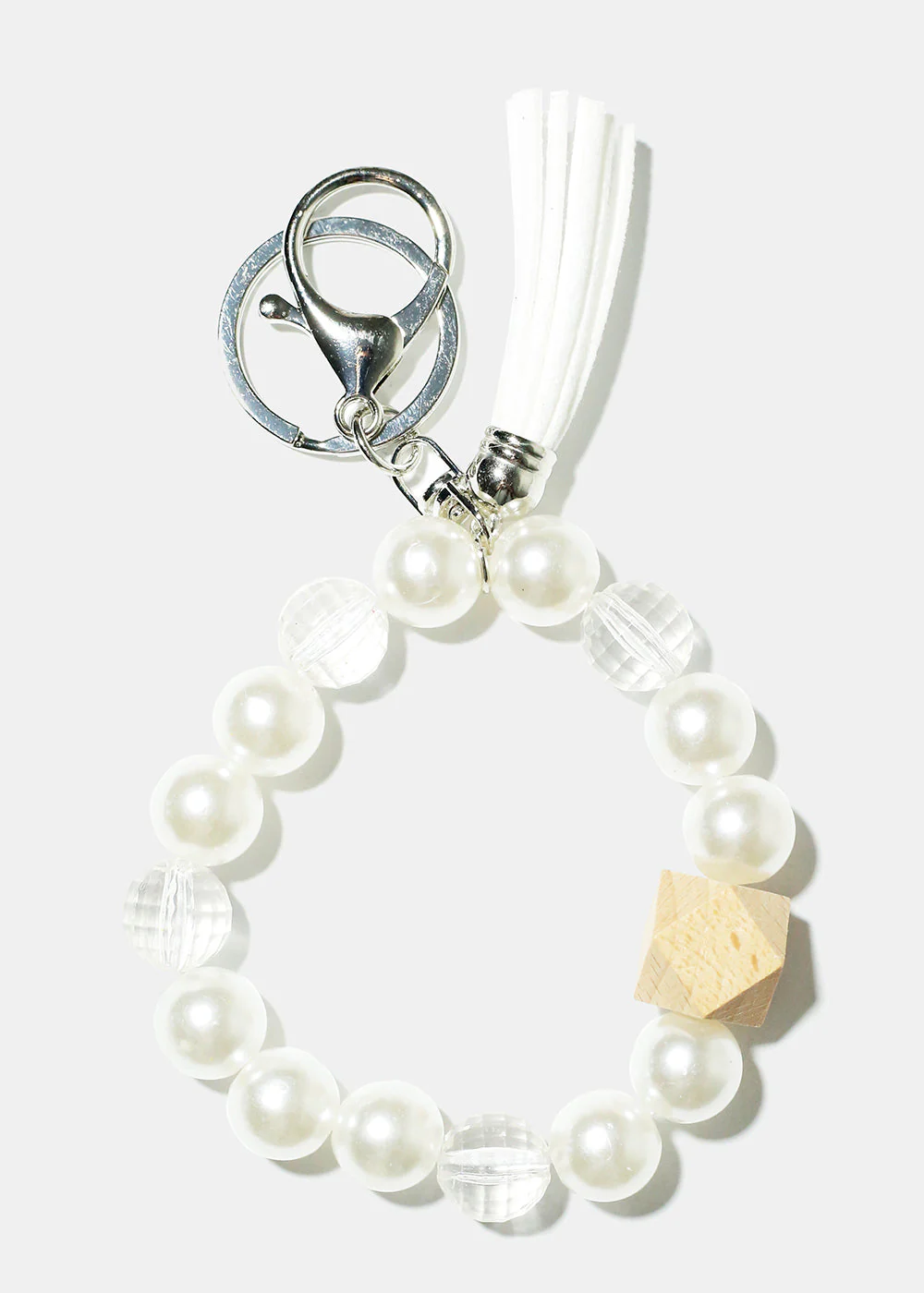 Pearl & Tassel Wrist Keychain - Image 12