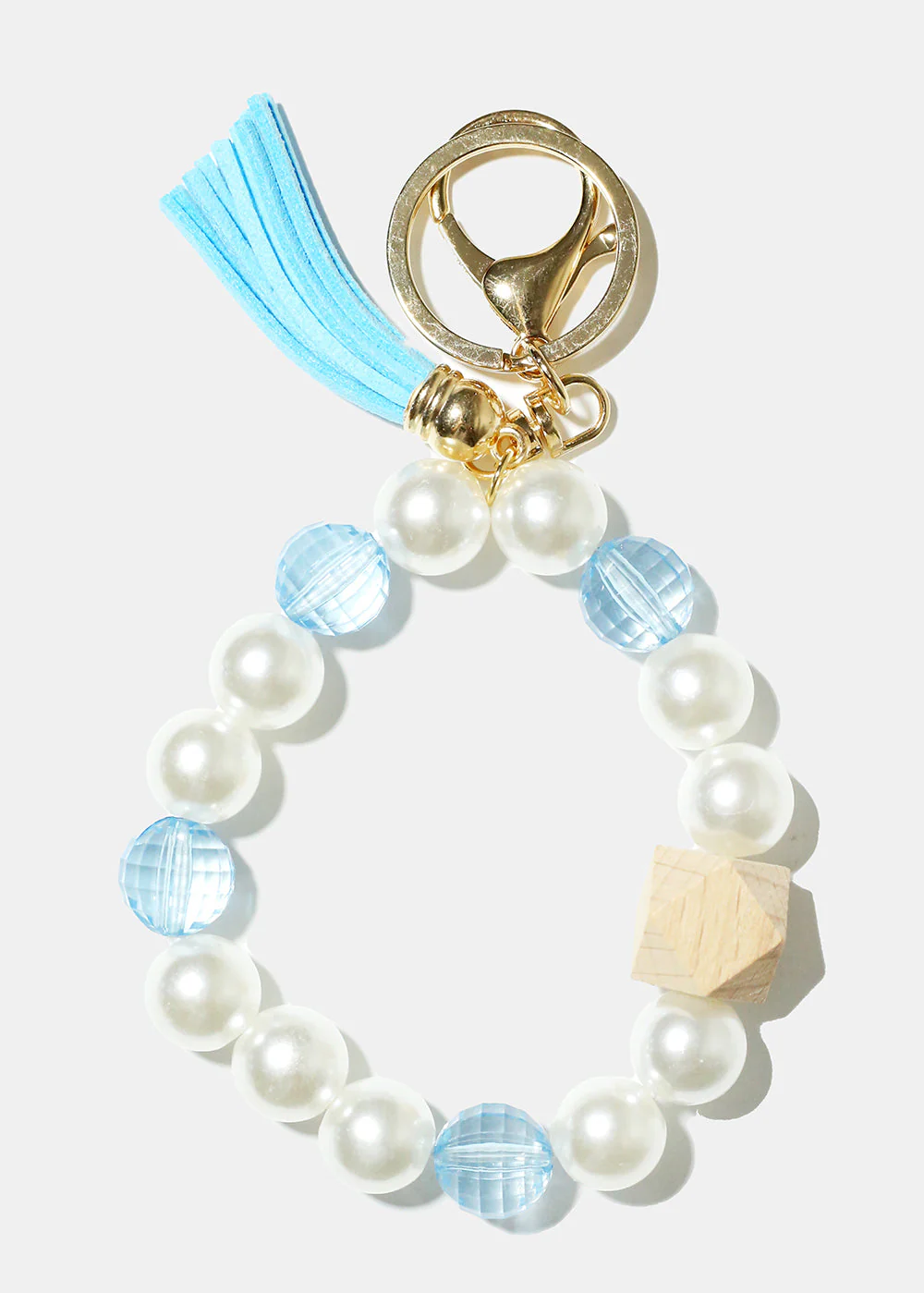 Pearl & Tassel Wrist Keychain - Image 5