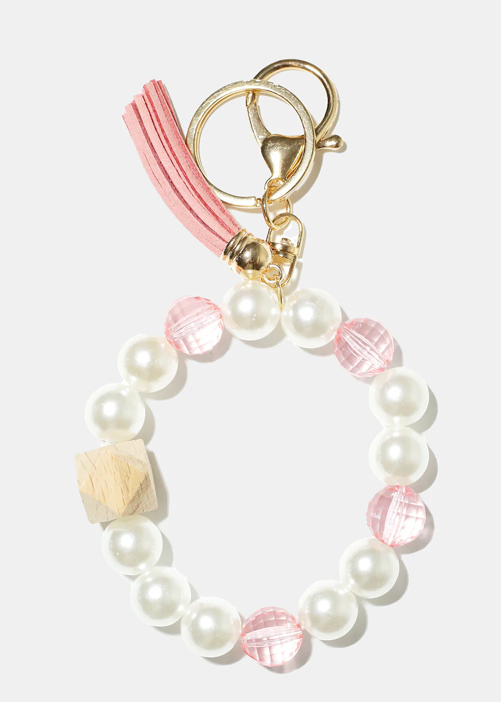 Pearl & Tassel Wrist Keychain - Image 7