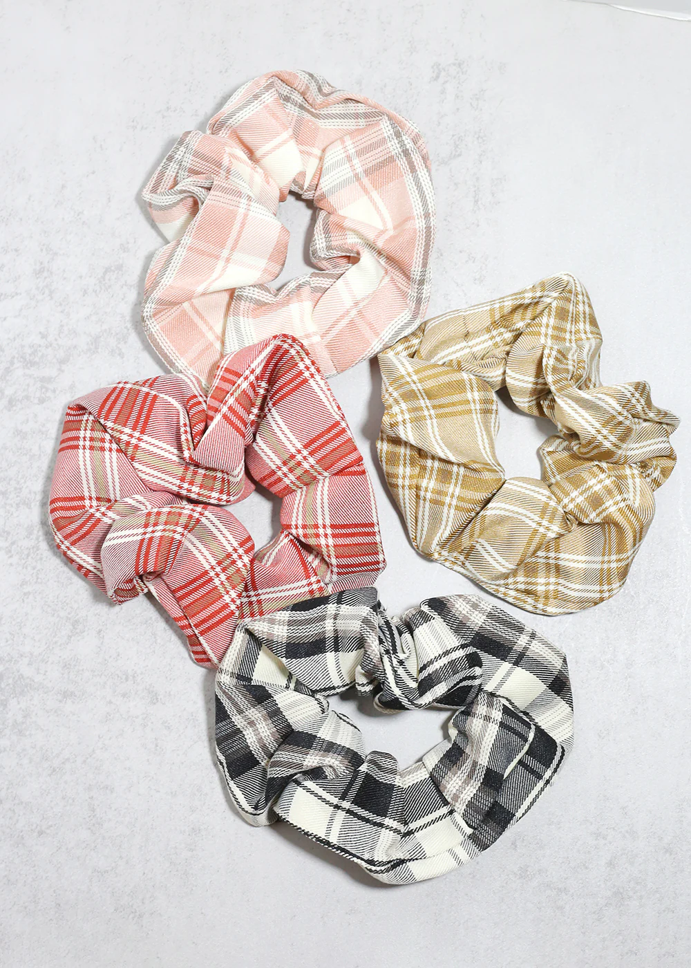 Plaid Scrunchies