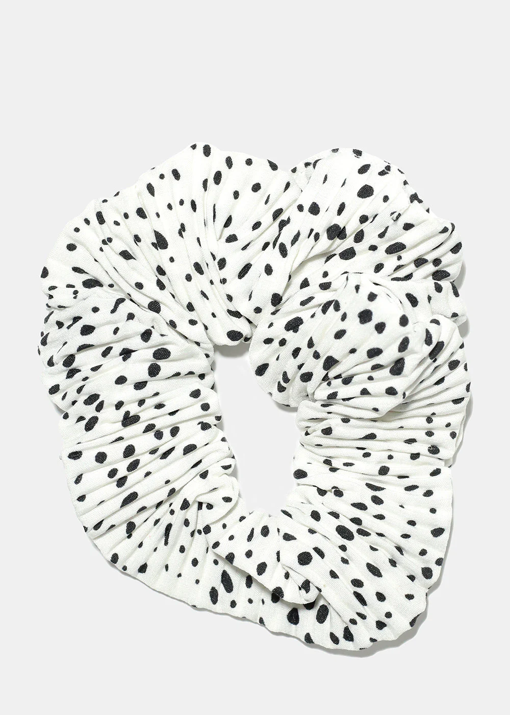 Polka Dot Ridged Scrunchie - Image 5