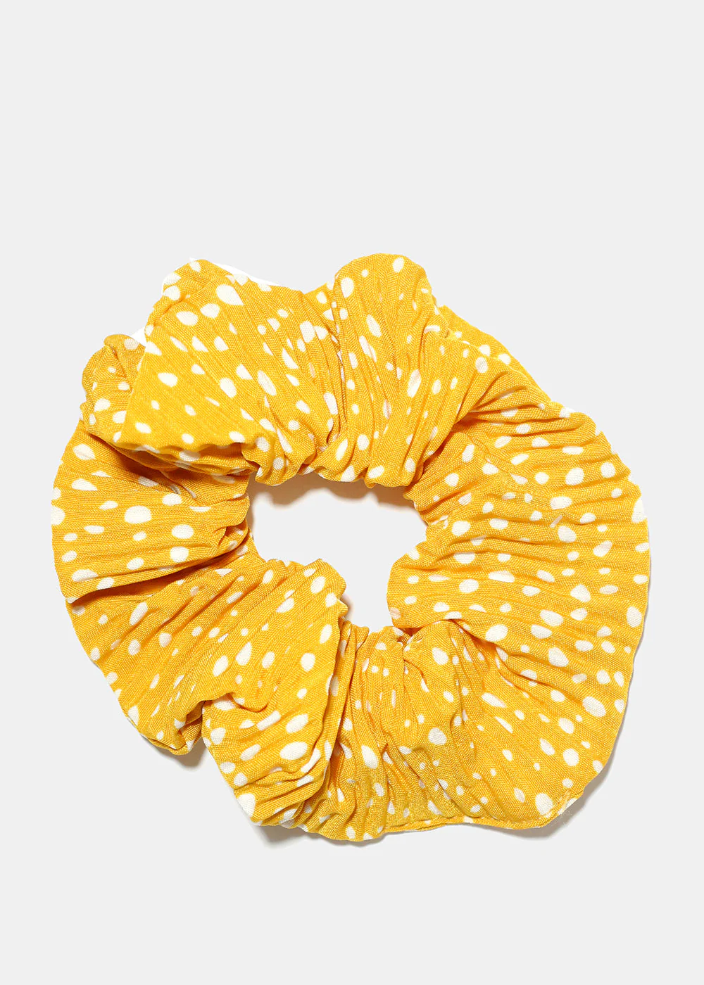 Polka Dot Ridged Scrunchie - Image 6