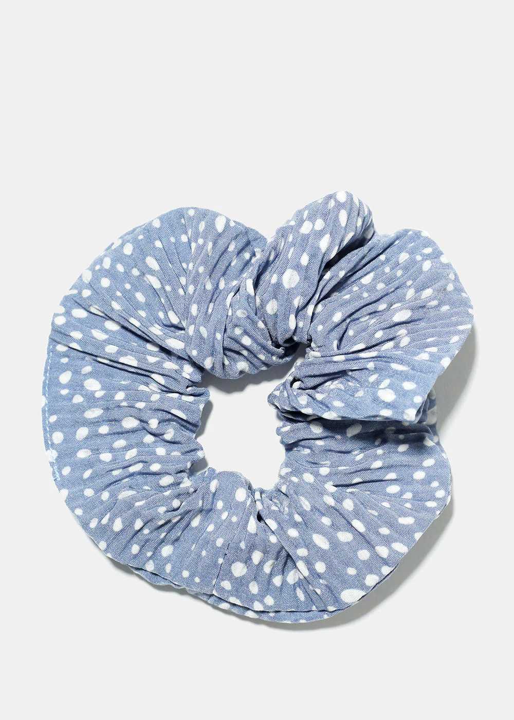 Polka Dot Ridged Scrunchie - Image 7