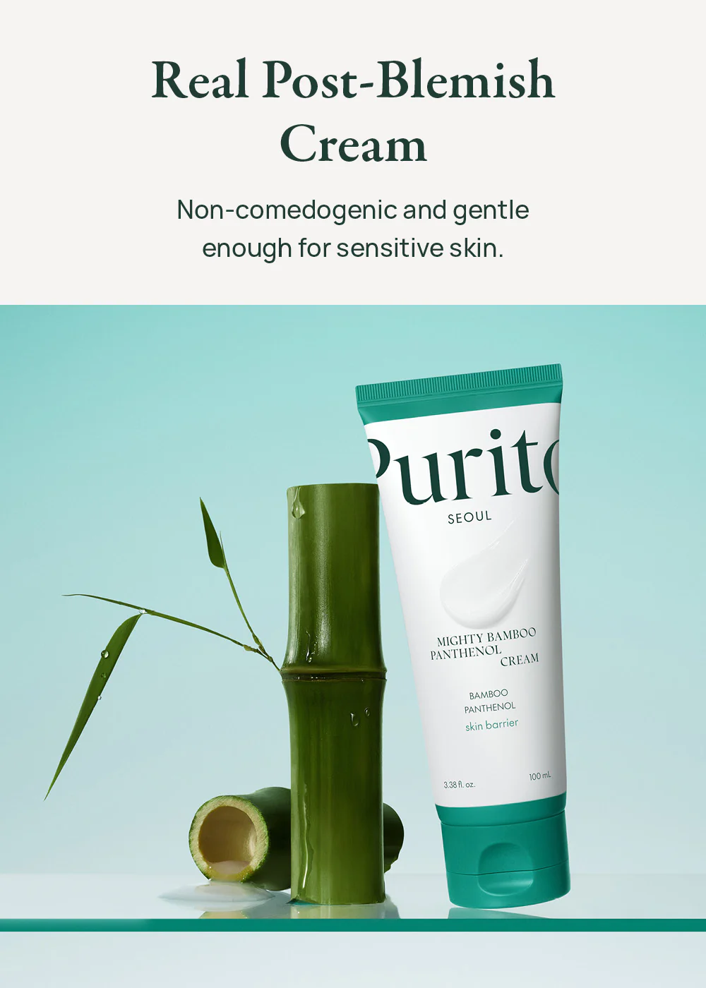 Purito Seoul Mighty Bamboo Panthenol Cream 100ml - Image 4