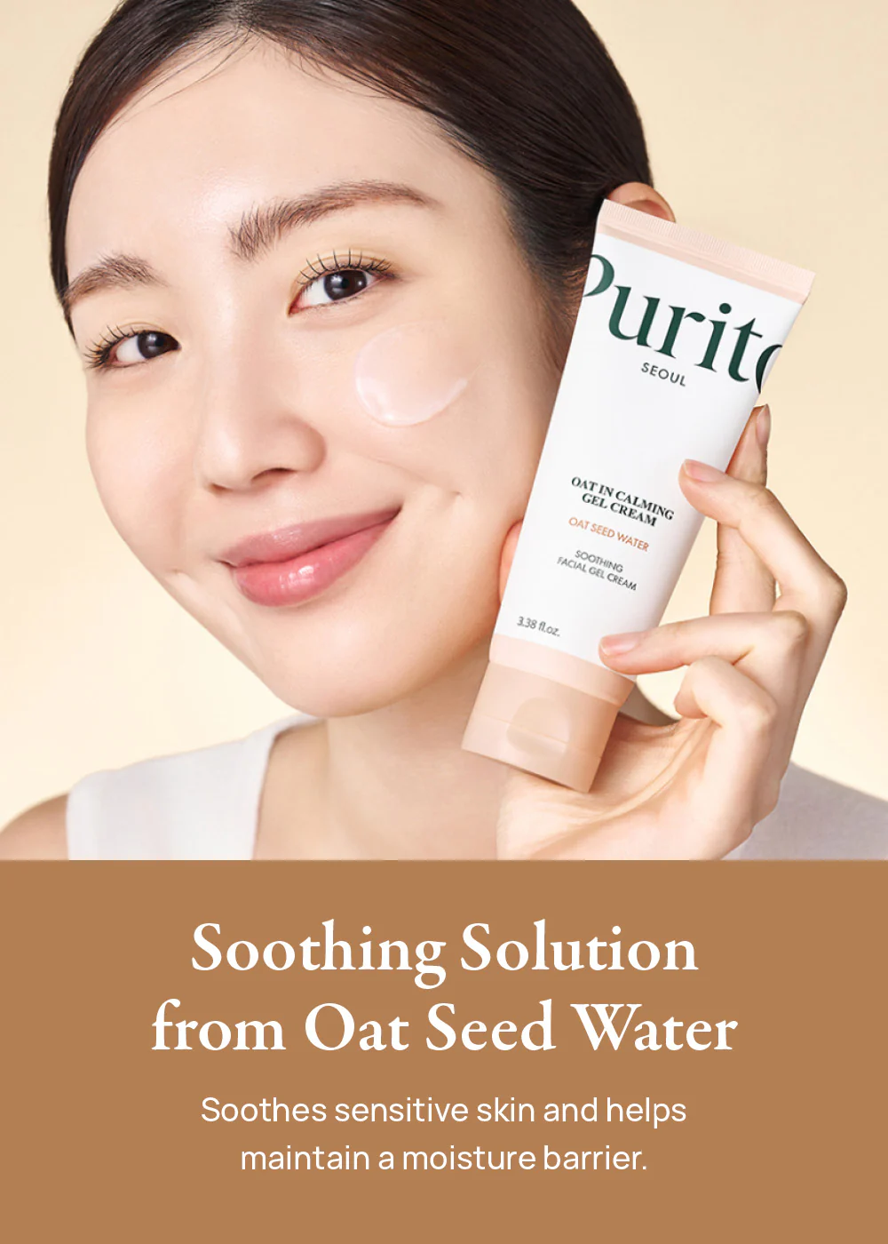 Purito Seoul Oat-In Calming Gel Cream 100ml - Image 3