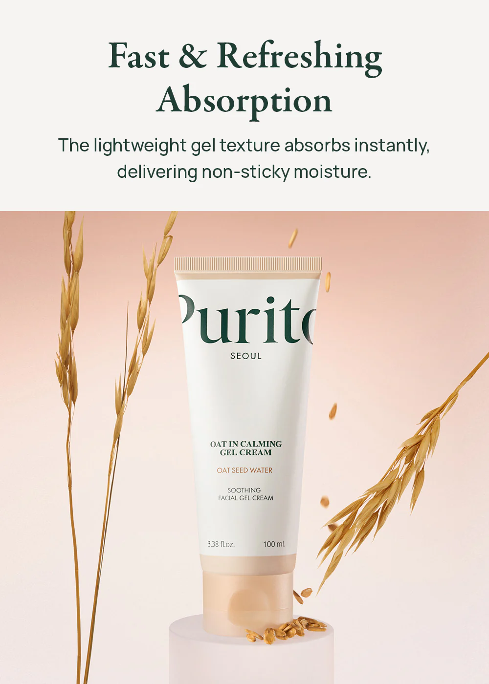 Purito Seoul Oat-In Calming Gel Cream 100ml - Image 4