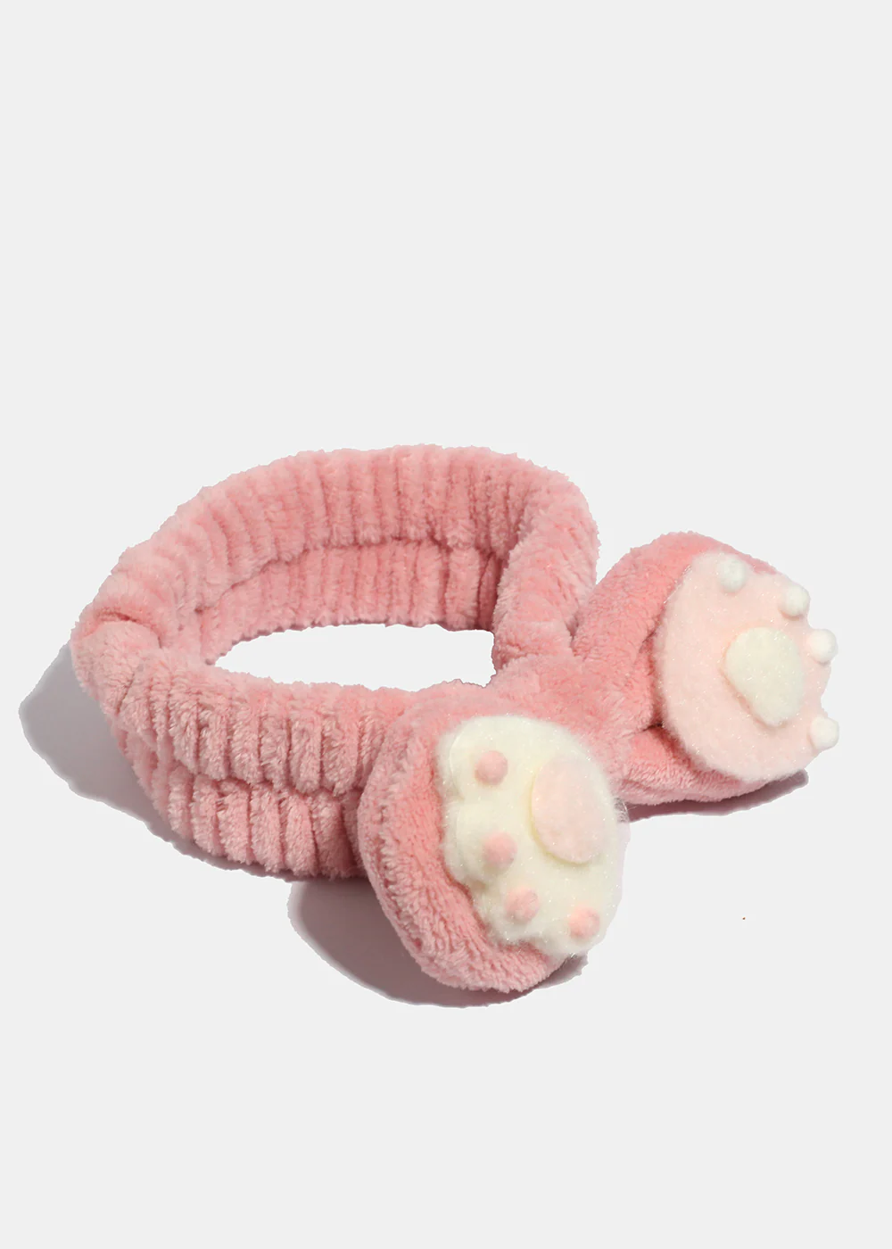 Purrfect Plush Paw Spa Headband