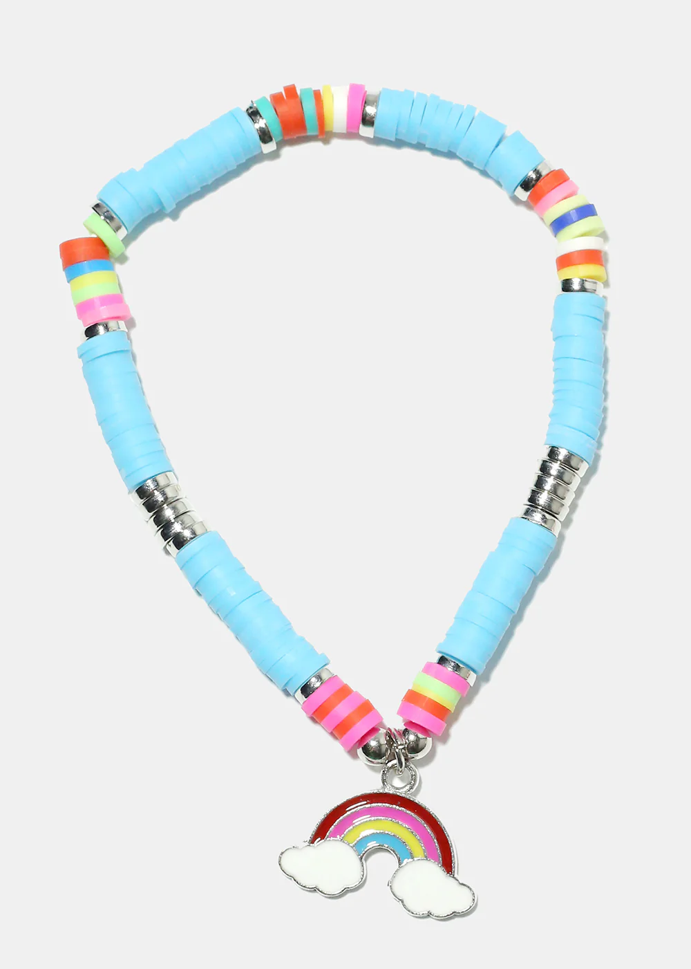 Rainbow Charm Beaded Bracelet - Image 8