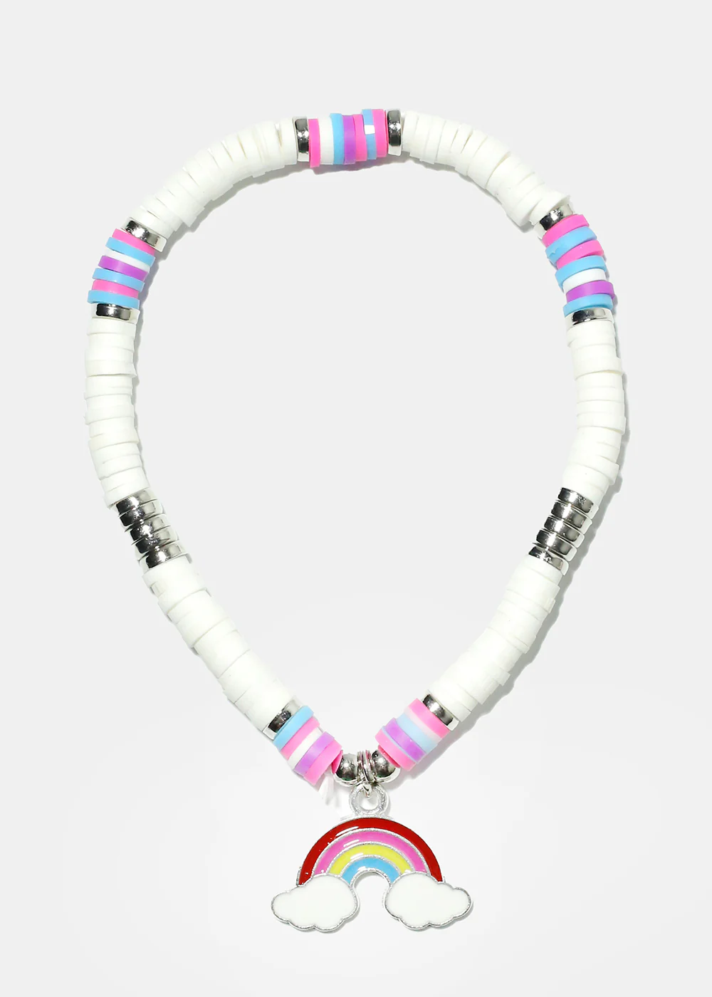 Rainbow Charm Beaded Bracelet - Image 9