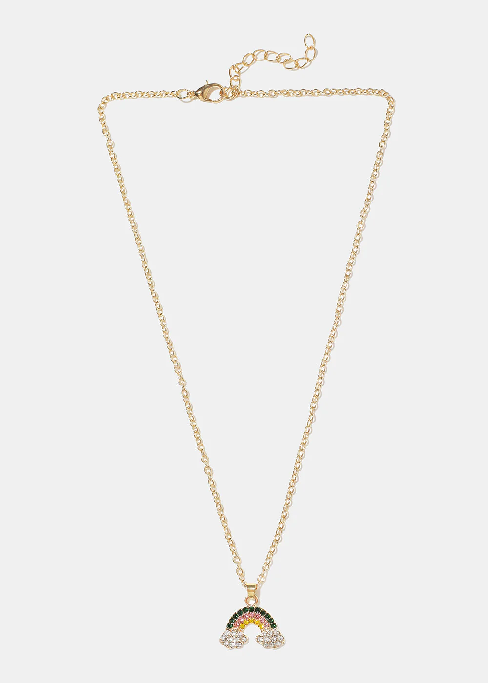 Rainbow Pendant Necklace - Image 2