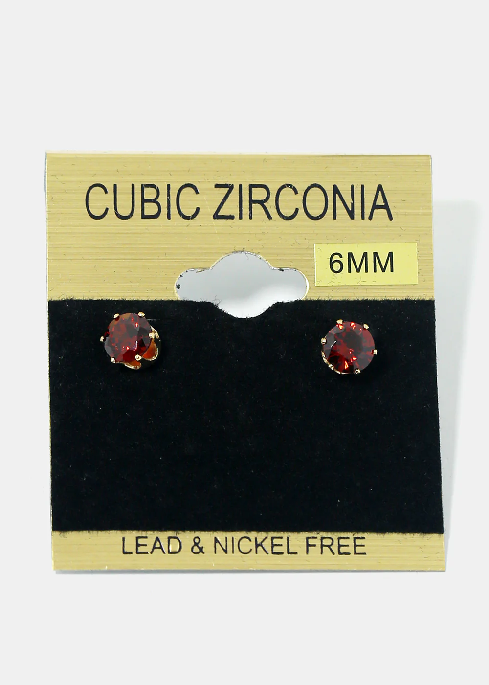 Rhinestone Stud Earrings - Image 4