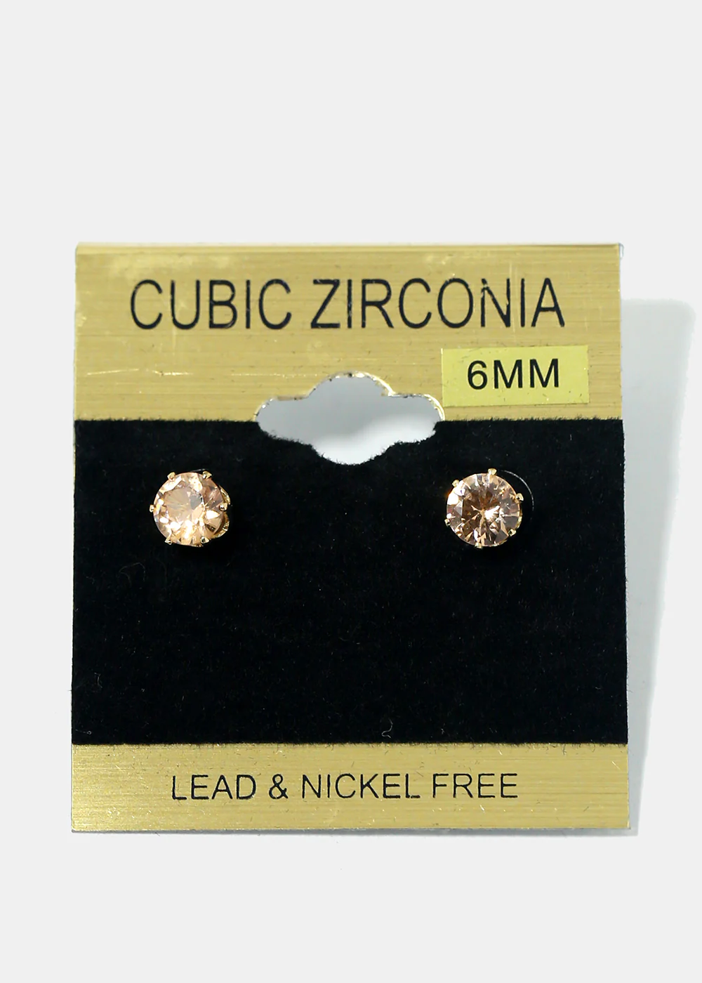 Rhinestone Stud Earrings - Image 5