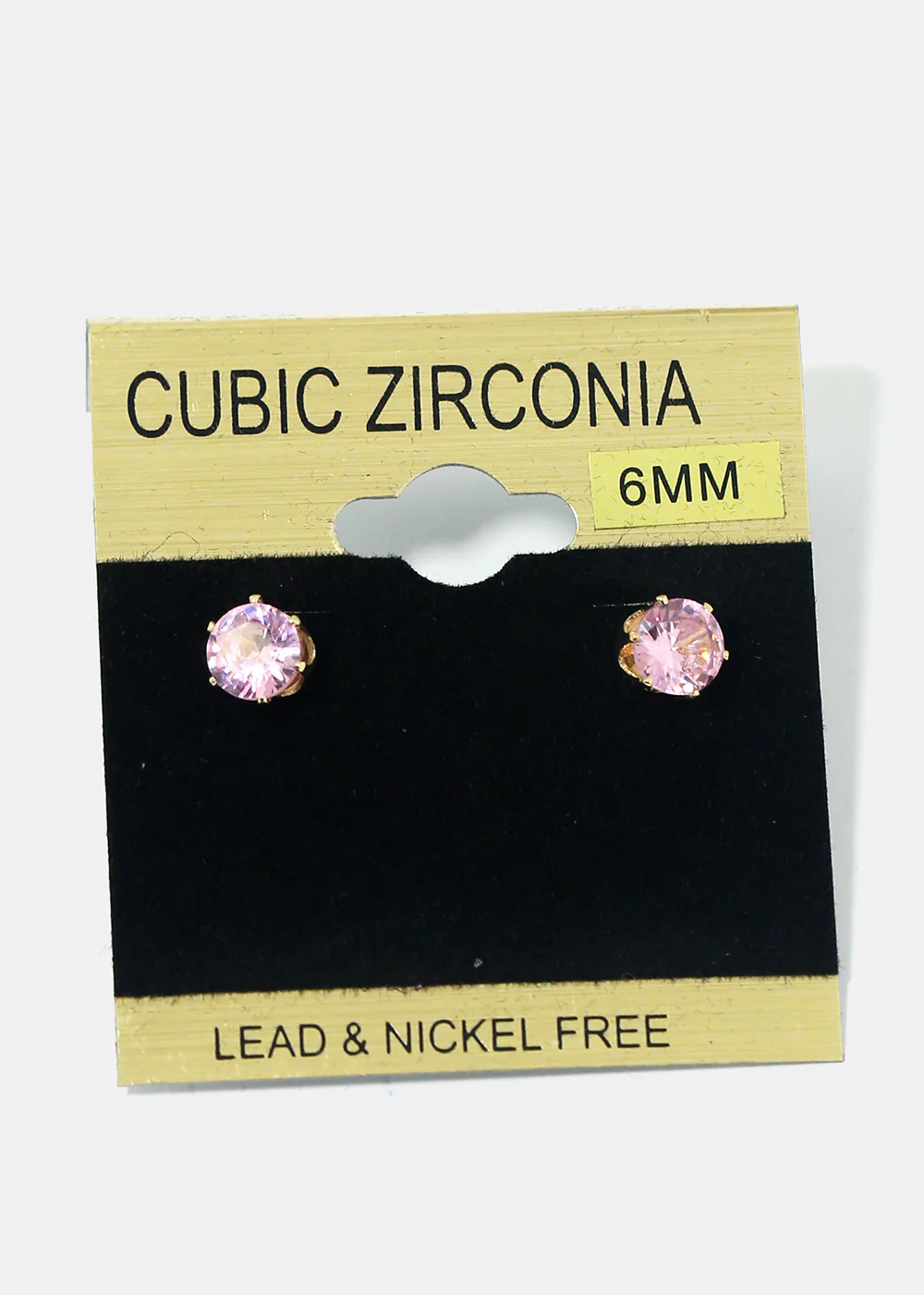 Rhinestone Stud Earrings - Image 6