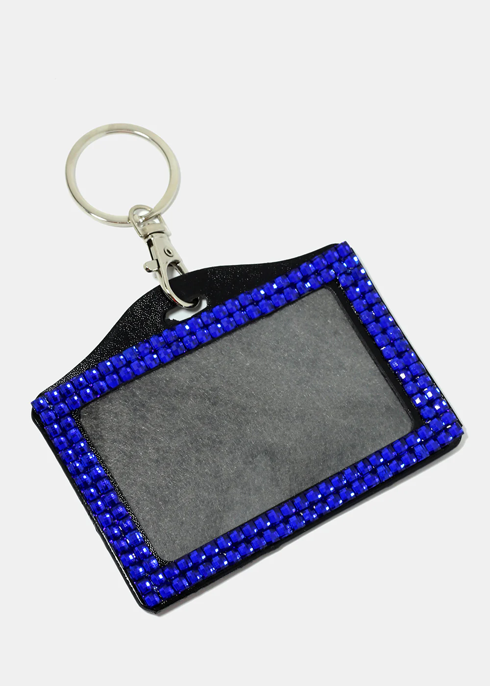 Rhinestone-Studded ID Holder - Image 2