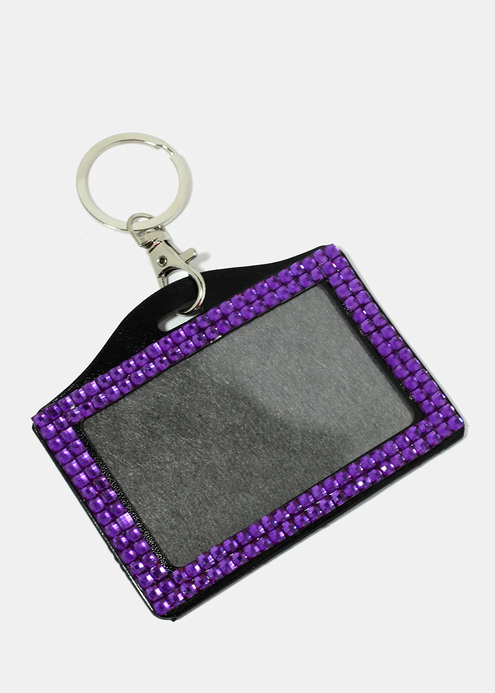 Rhinestone-Studded ID Holder - Image 5