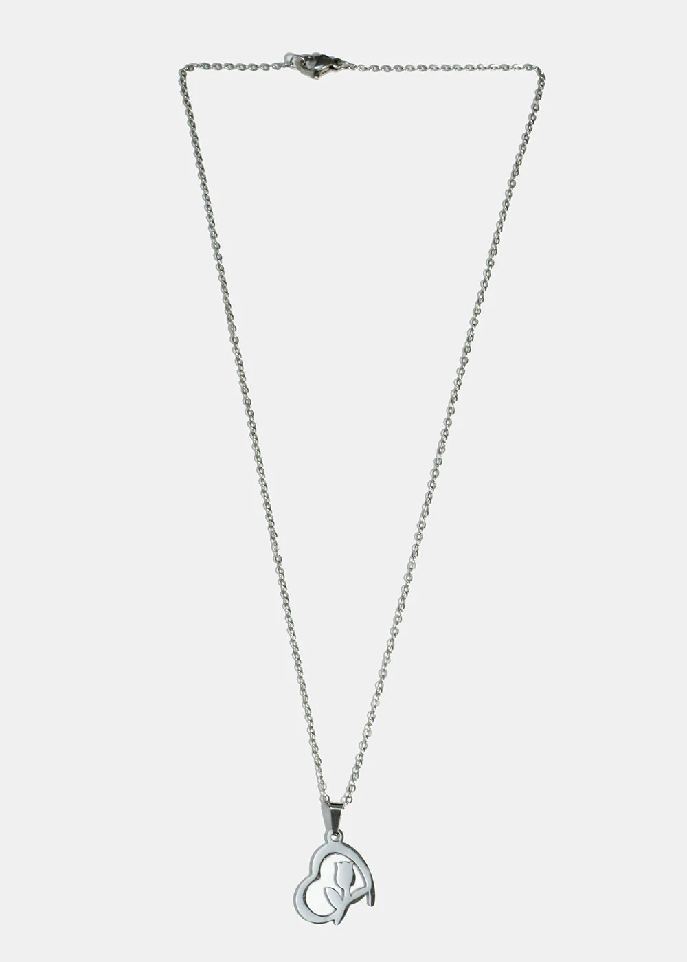 Rose and Heart Necklace - Image 3