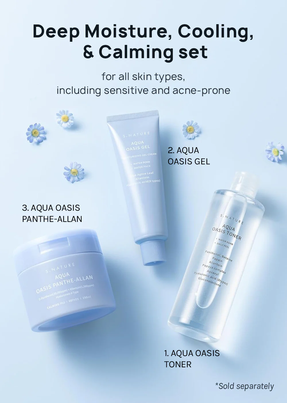 S.NATURE Aqua Oasis Moisturizing Gel 80ml - Image 7