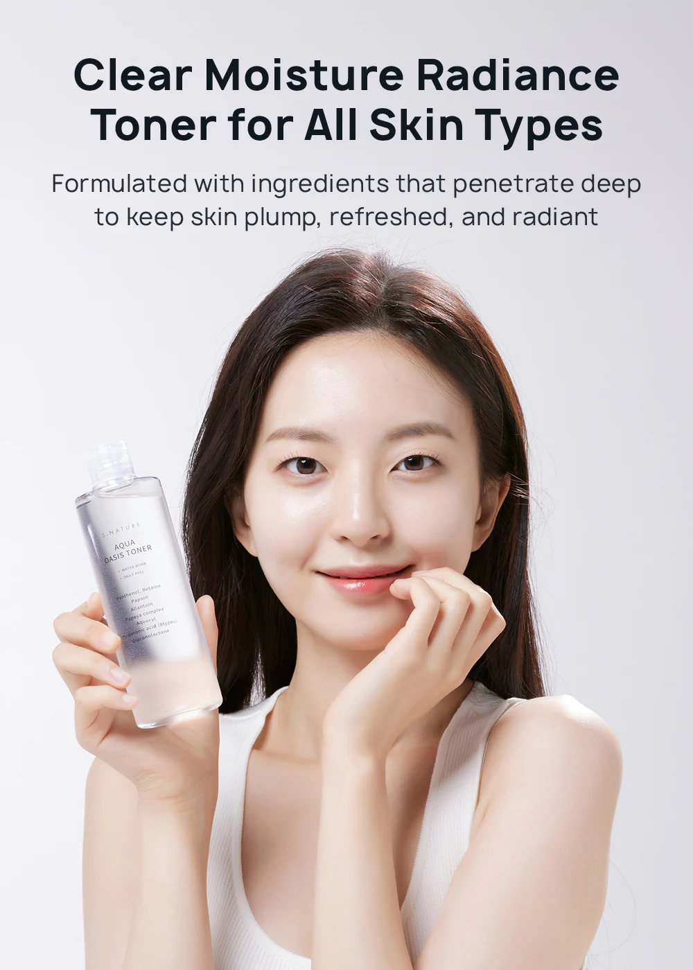 S.NATURE Aqua Oasis Toner 300ml - Image 2