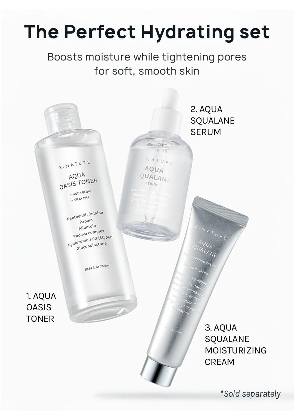 S.NATURE Aqua Oasis Toner 300ml - Image 6