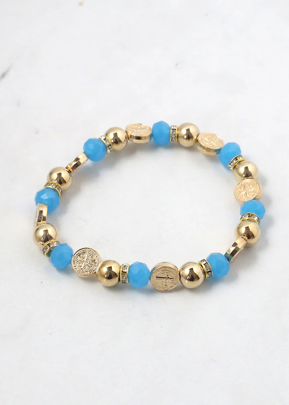 Saint Benedict Beaded Bracelet - Image 3