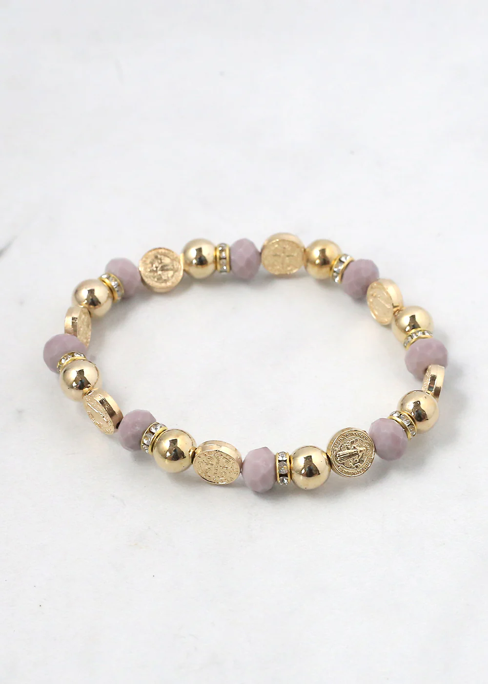Saint Benedict Beaded Bracelet - Image 6