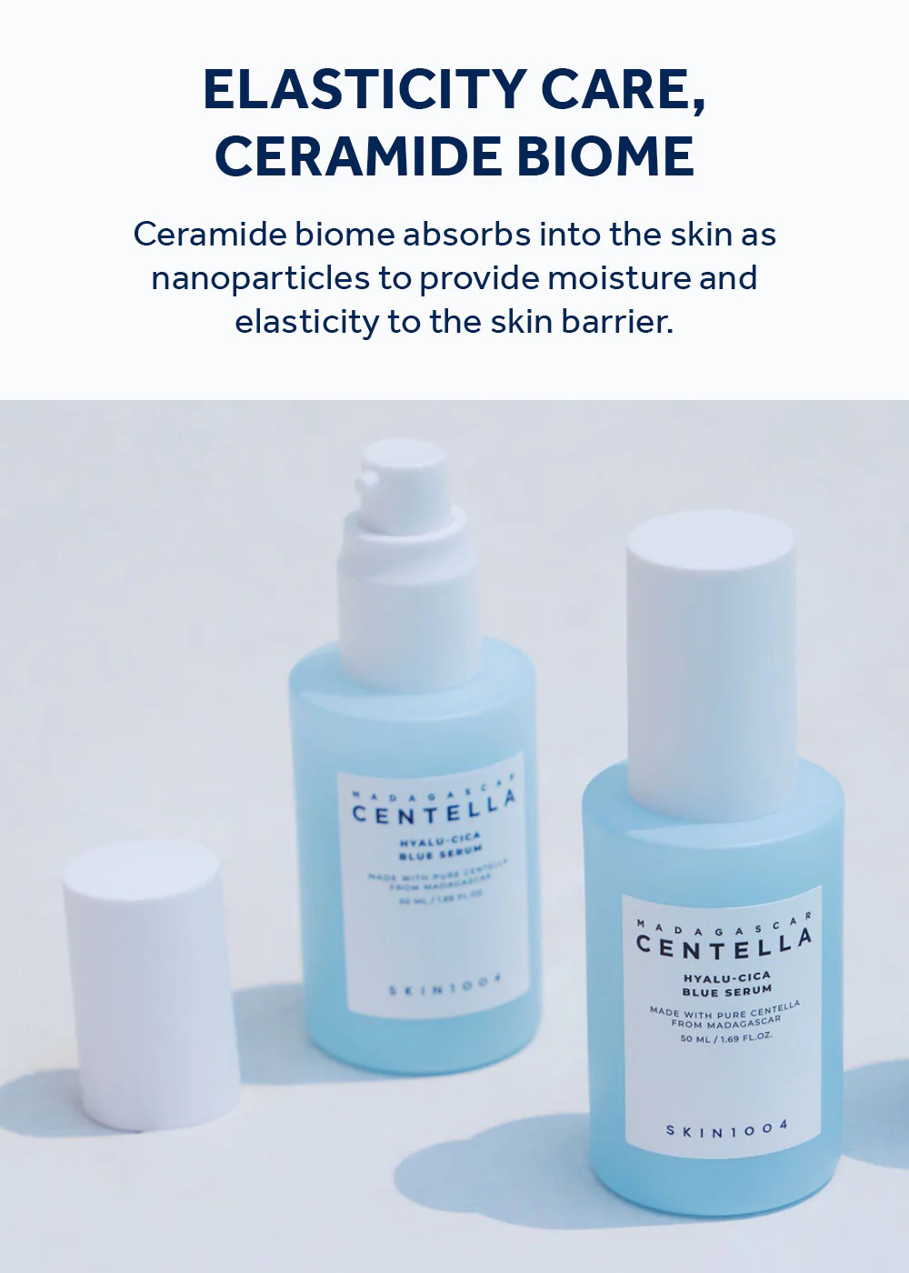 SKIN1004 Madagascar Centella Hyalu-Cica Blue Serum 50ml - Image 3