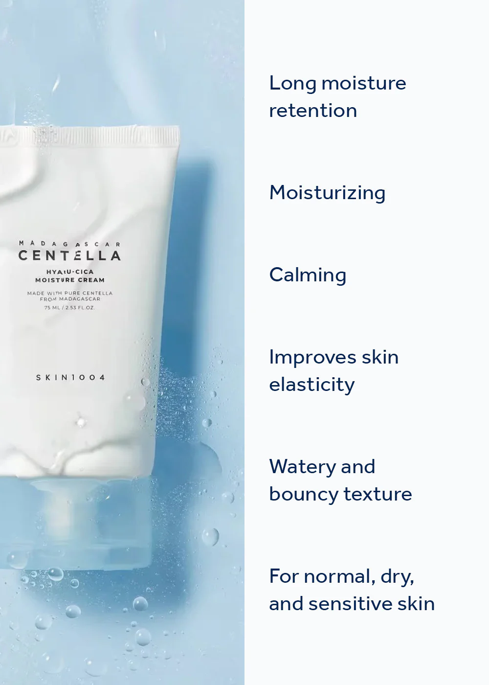 SKIN1004 Madagascar Centella Hyalu-Cica Moisture Cream 75ml - Image 4