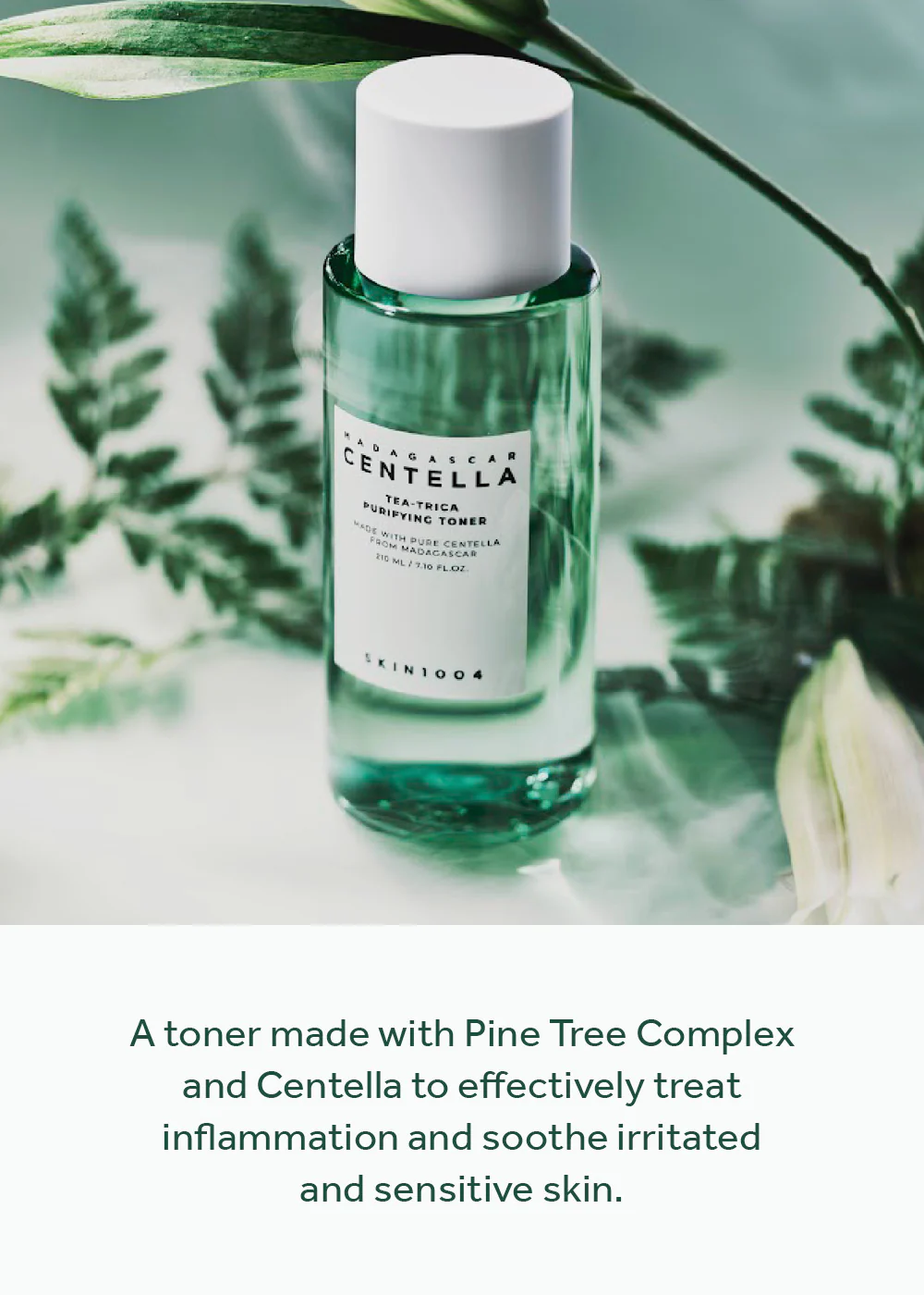 SKIN1004 Madagascar Centella Tea-Trica Purifying Toner 210ml - Image 2