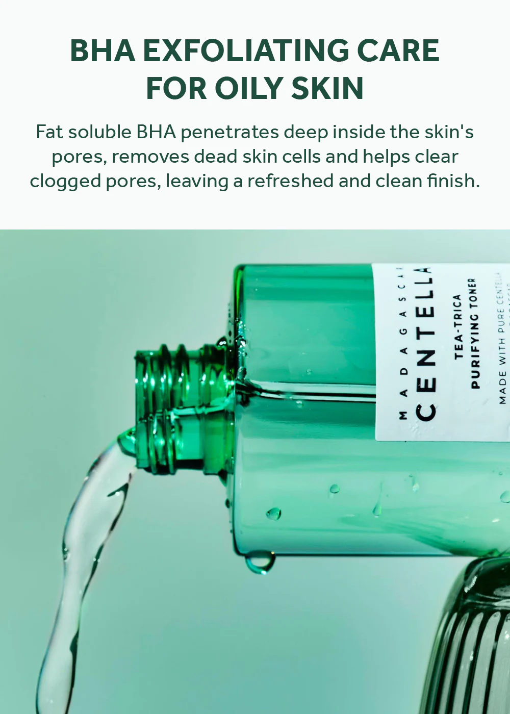SKIN1004 Madagascar Centella Tea-Trica Purifying Toner 210ml - Image 3