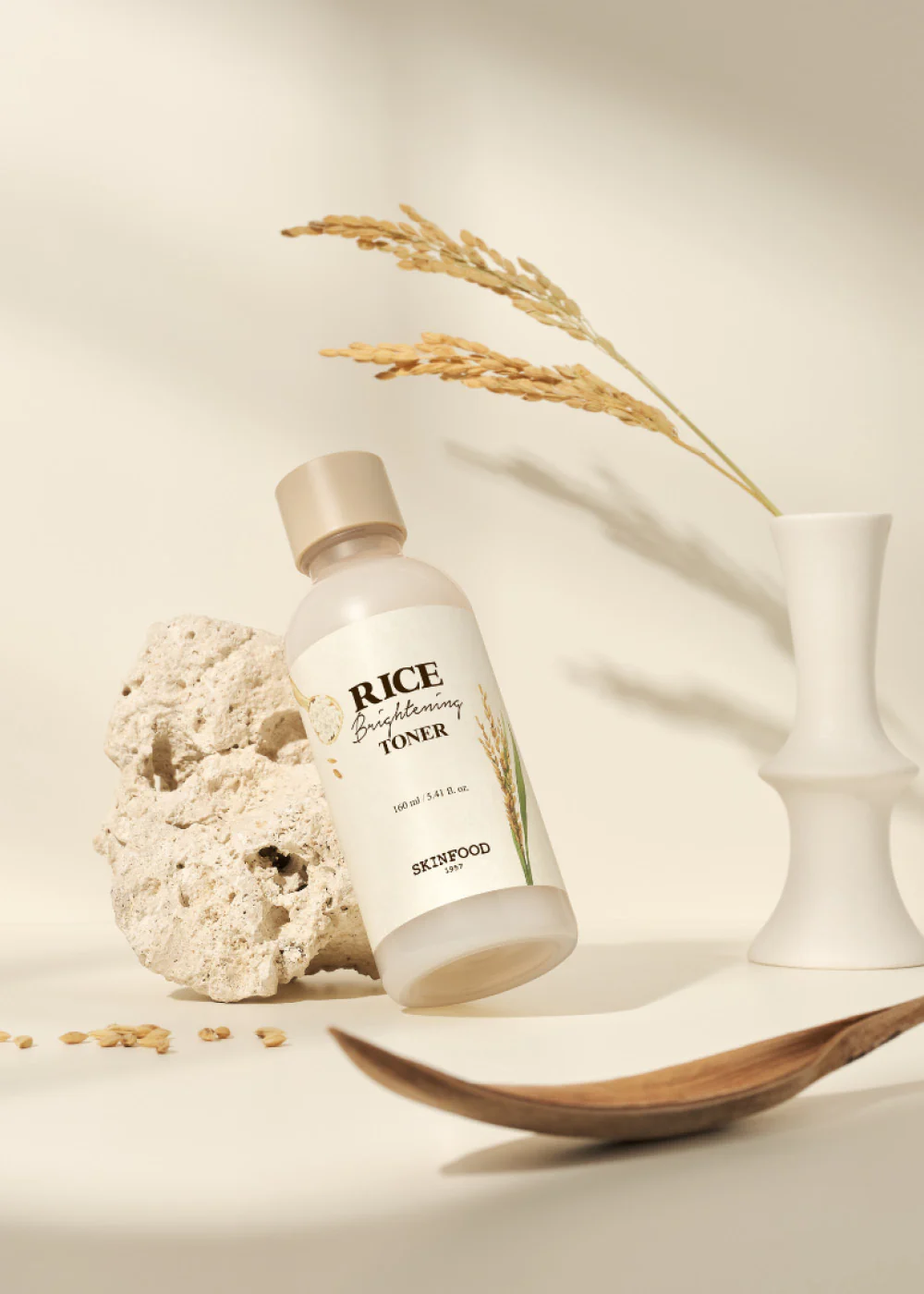 SKINFOOD Rice Brightening Toner 160ml - Image 9
