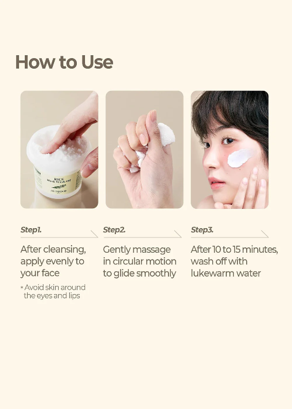SKINFOOD Rice Mask Wash Off 100g - Image 8