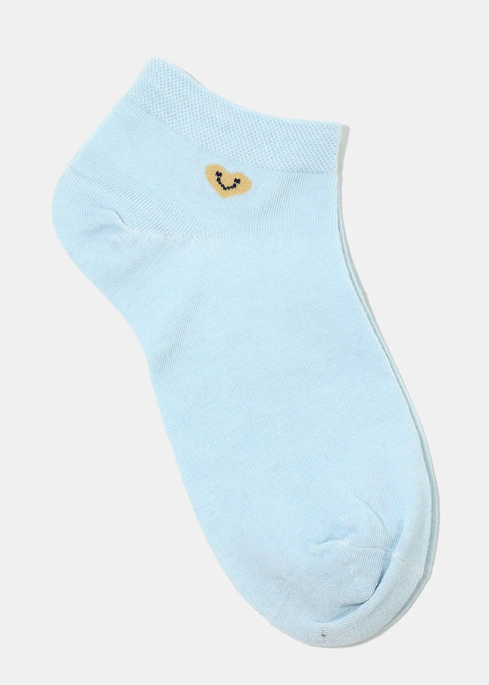 Smile Heart Print Low Cut Socks - Image 6