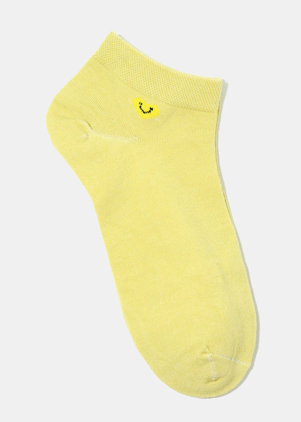 Smile Heart Print Low Cut Socks - Image 7