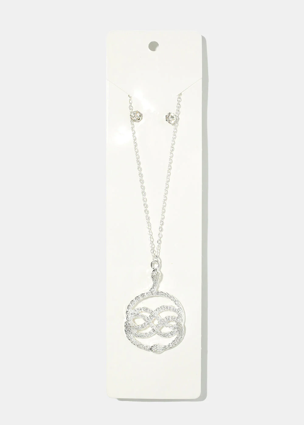 Snake Medallion & Earring Set - Image 3