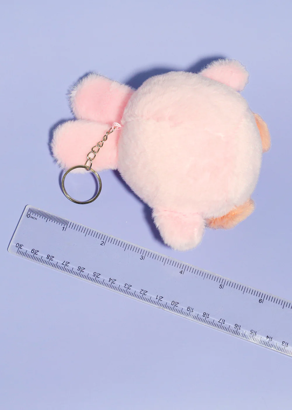 Snuggle Bunny Plush Bag Charm/Keychain - Image 2