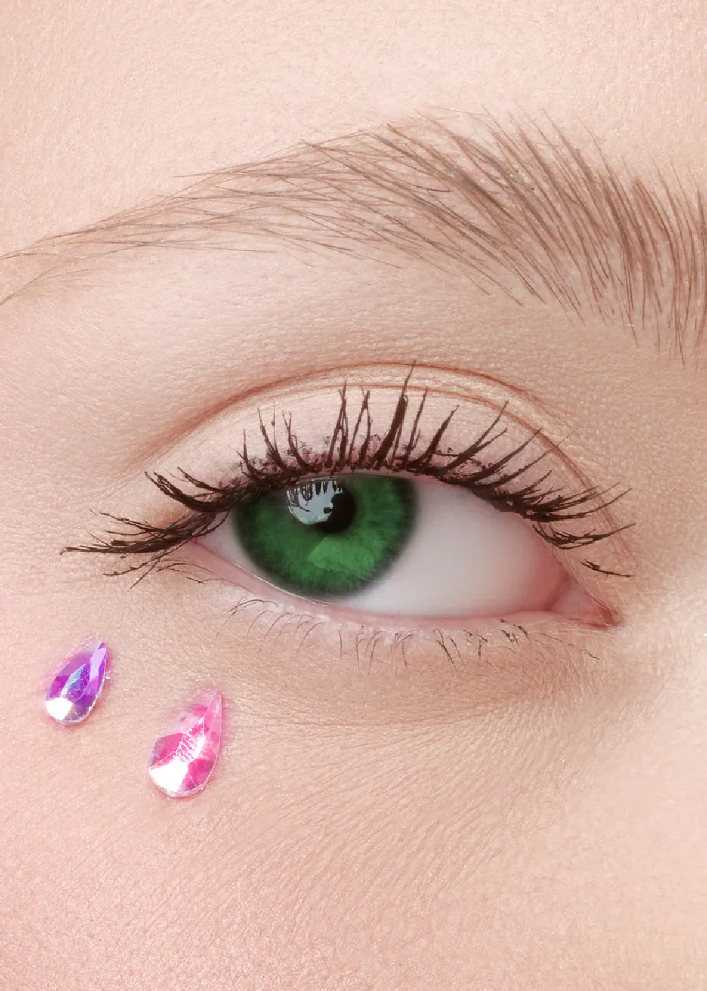 Teardrop Face Gem Stickers - Image 2