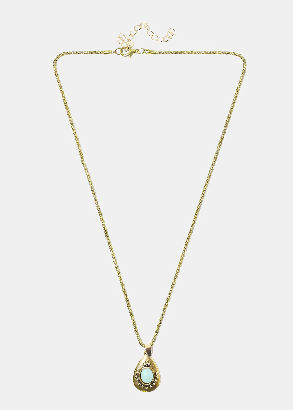 Teardrop Turquoise Necklace - Image 2