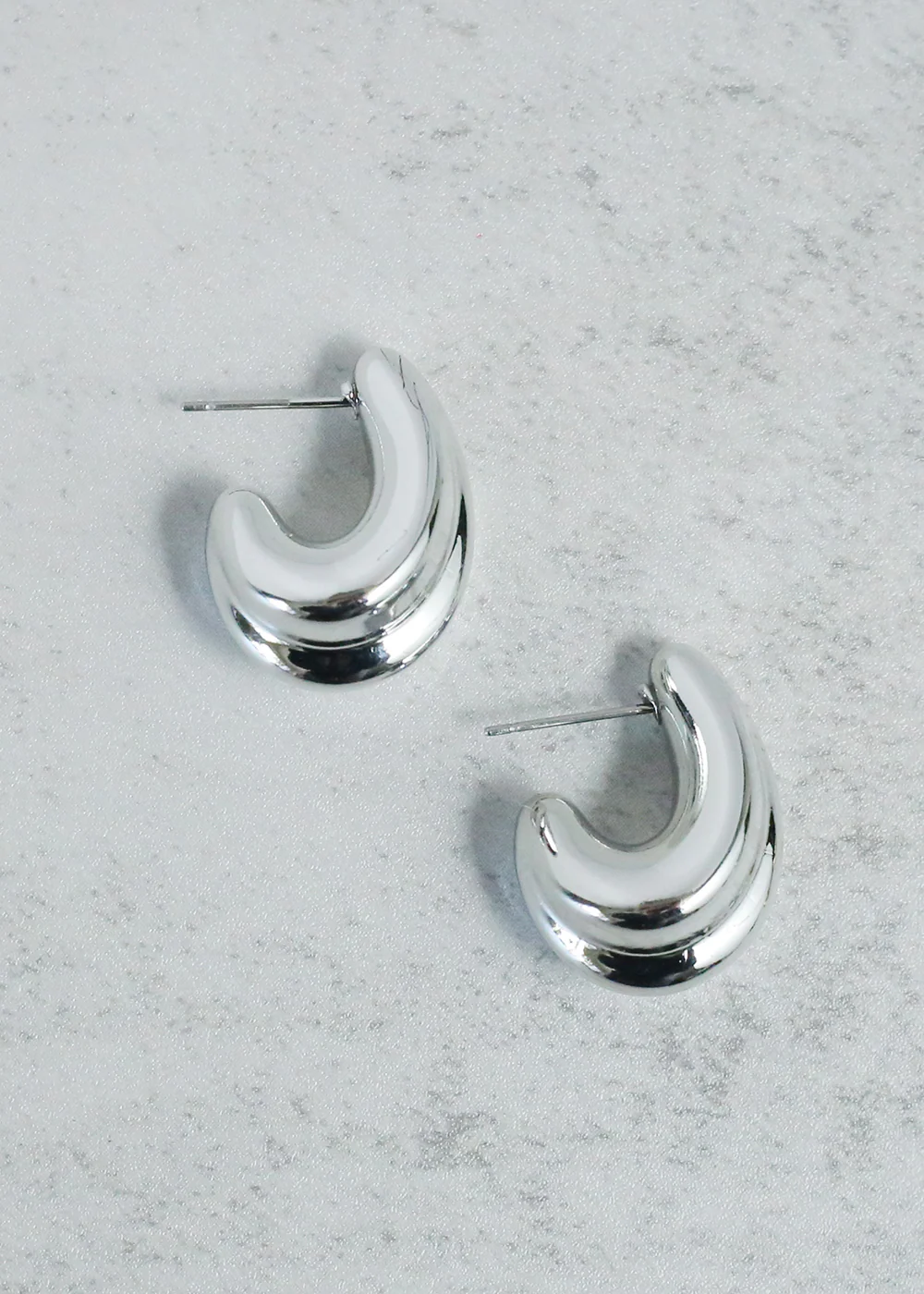Statement Half Hoop Earring - Image 2